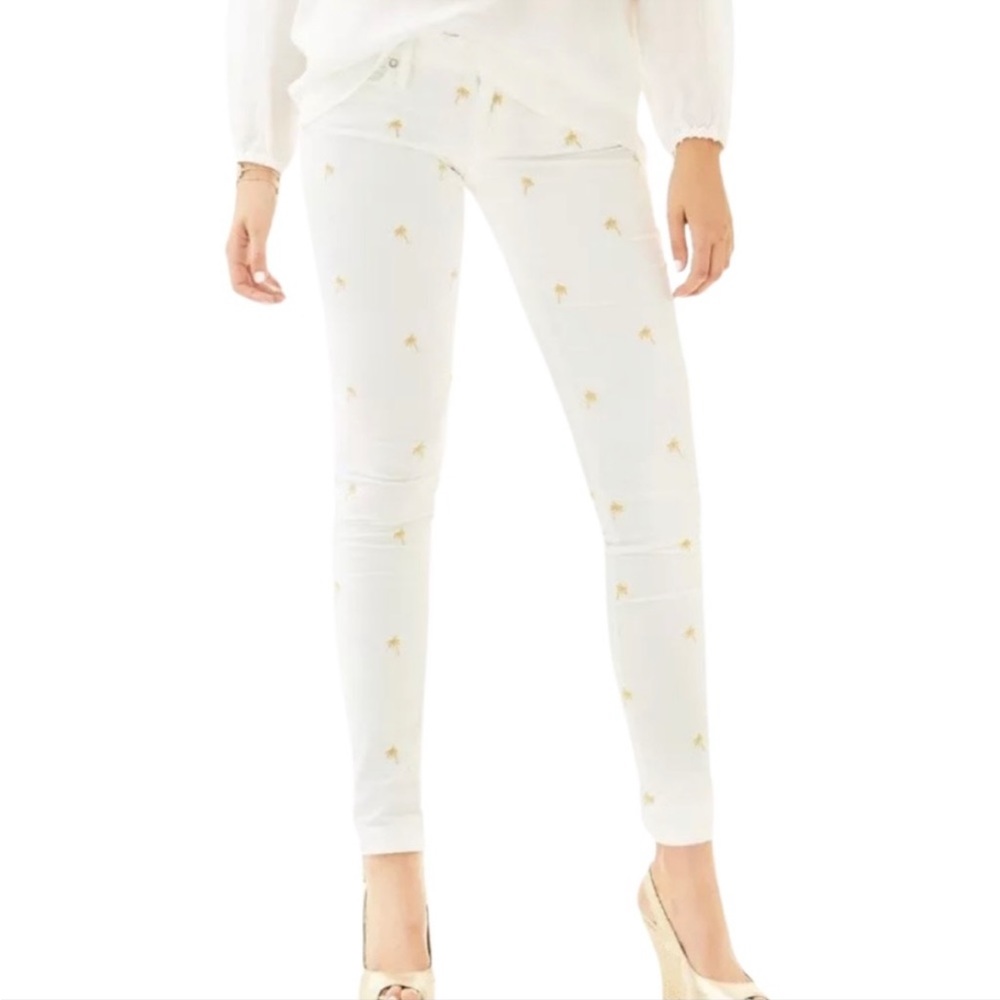 NWT Lilly Pulitzer Worth Skinny Pants, Sz 14